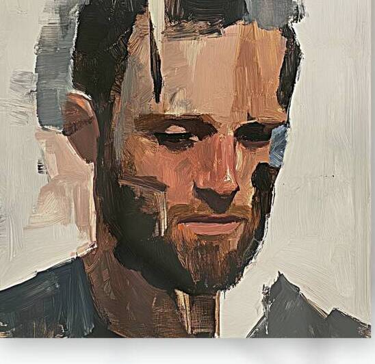 Contemplative Gaze Y29N7Z 65 by Abstract Rebellion