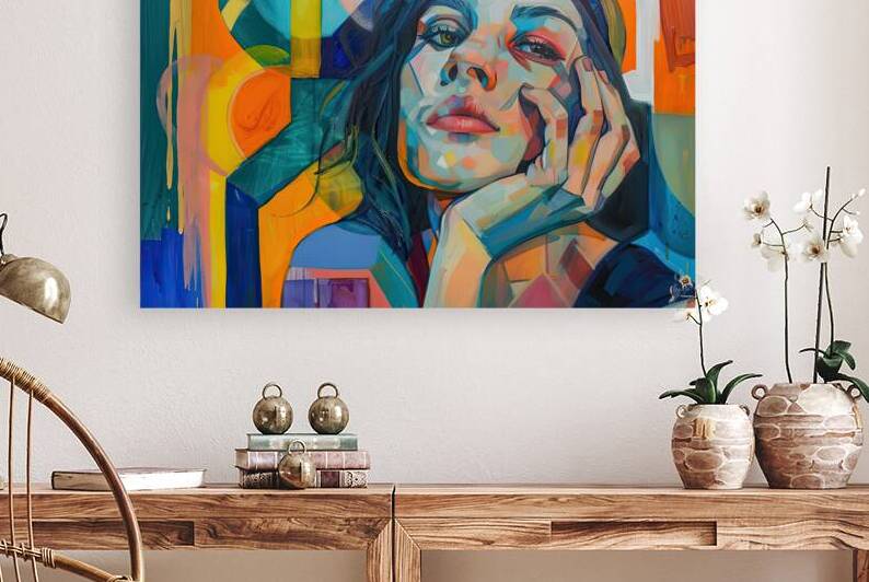 Contemplative Gaze Y29KHP 60 by Abstract Rebellion