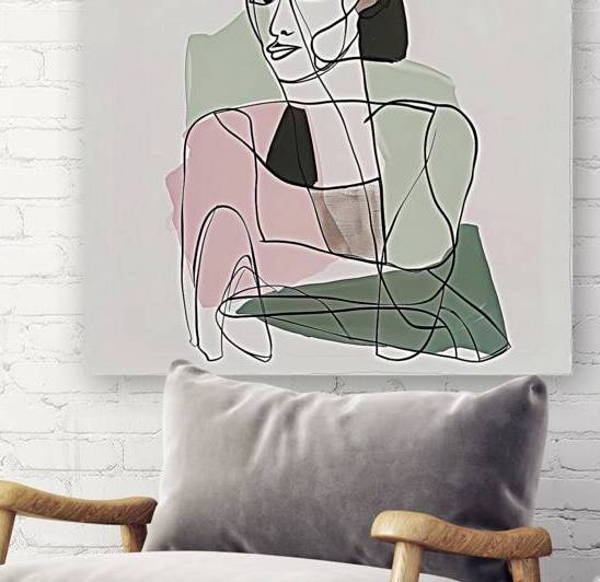 Contemplative Pose 29HBNZ 58 by Abstract Rebellion