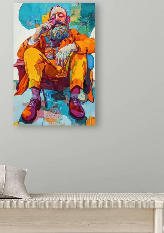 Contemplative Pose 7H9N2P 65 by Abstract Rebellion