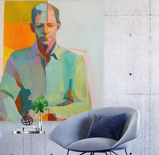 Contemplative Pose 9H3N2Z 55 by Abstract Rebellion