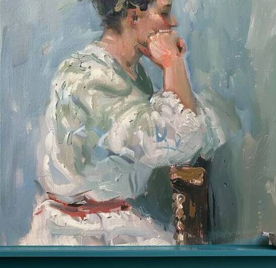 Contemplative Pose H92N3Z 48 by Abstract Rebellion