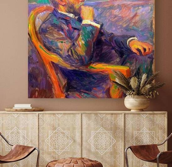 Contemplative Pose J9H2N8 62 by Abstract Rebellion
