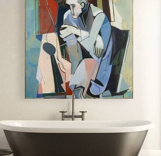 Contemplative Pose H92N3Z 64 by Abstract Rebellion
