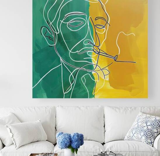 Contemplative Smoker 9P3N7H 55 by Abstract Rebellion