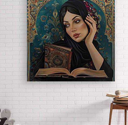 Contemplative Scholar H9N4P2 62 by Abstract Rebellion