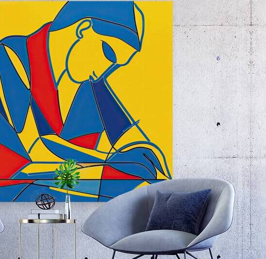 Contemplative Study Y29HNP 55 by Abstract Rebellion