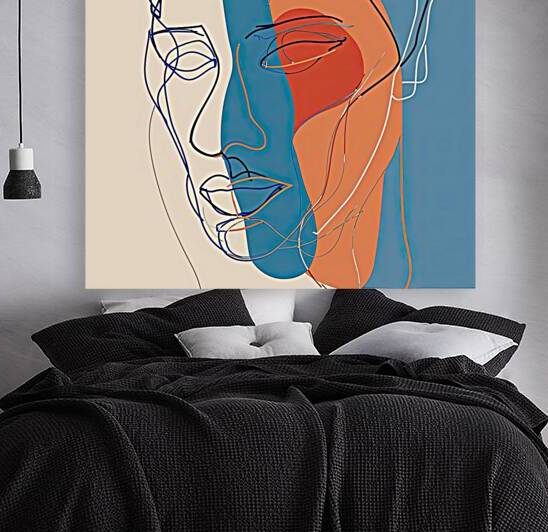 Contemplative Visage H92N3Z 58 by Abstract Rebellion