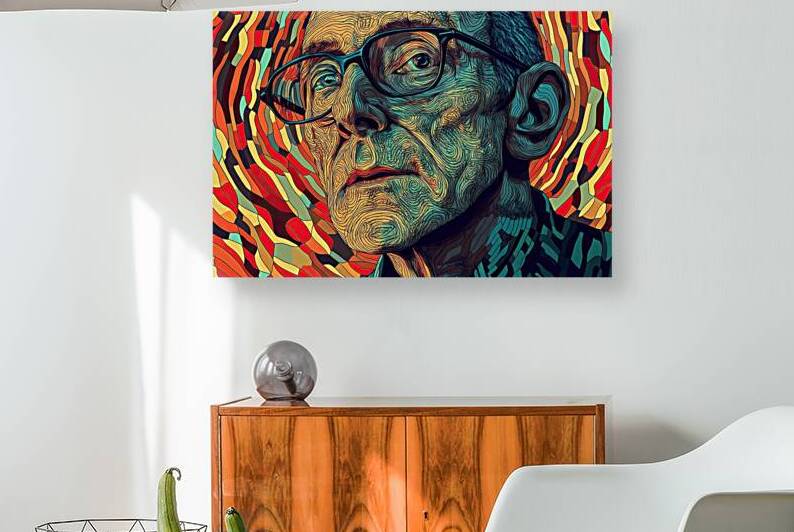 Contemplative Visage K9P3N2 62 by Abstract Rebellion
