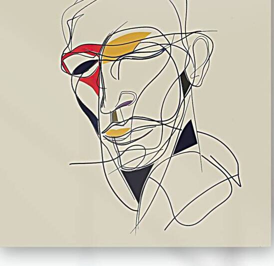Contemplative Visage Y92H7N 55 by Abstract Rebellion