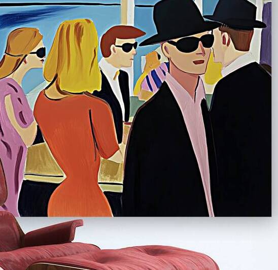 Cool Shades Rendezvous H2N9P4 57 by Abstract Rebellion
