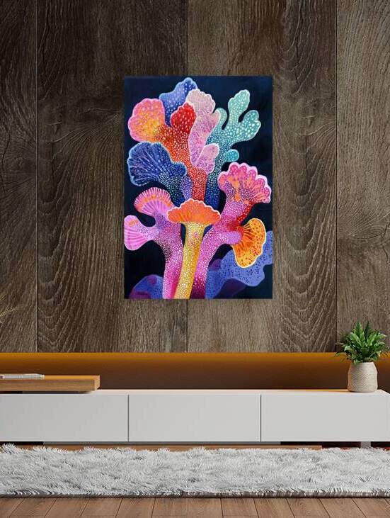 Coral Bloom Night G42DE 58 by Abstract Rebellion