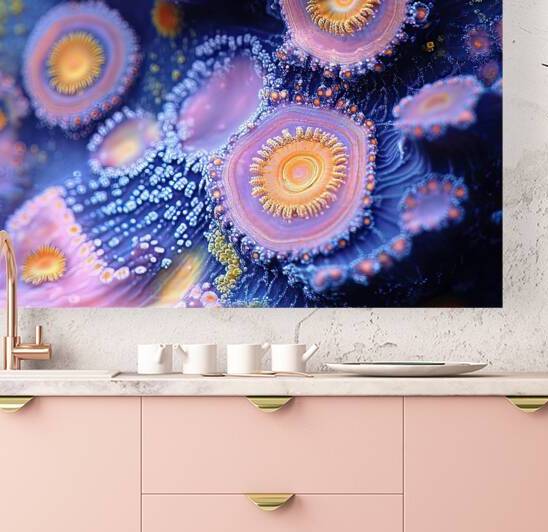 Coral Bloom Symphony P2D9HN 62 by Abstract Rebellion