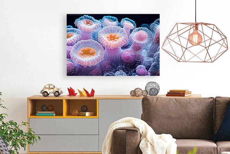 Coral Bloom Symphony Z92HNP 62 by Abstract Rebellion