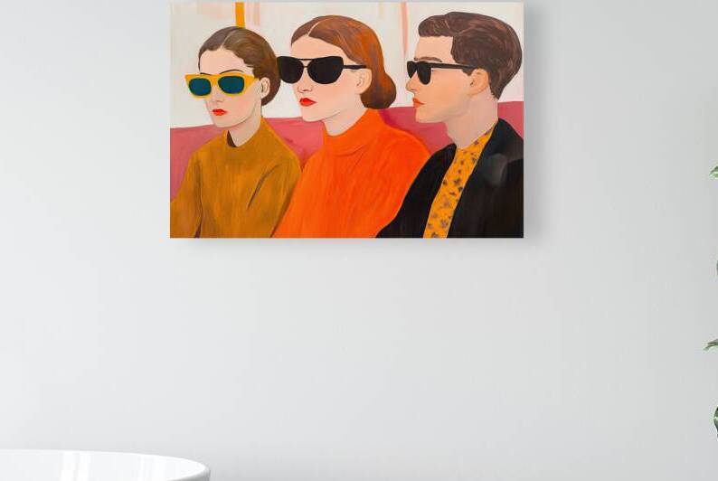 Cool Gaze Trio H9P4N2 55 by Abstract Rebellion