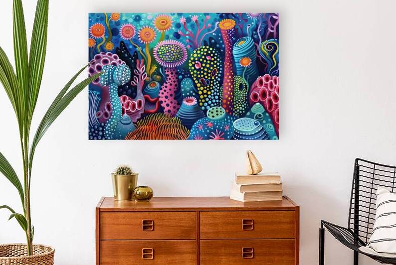 Coral City Bloom H9P4N2 58 by Abstract Rebellion