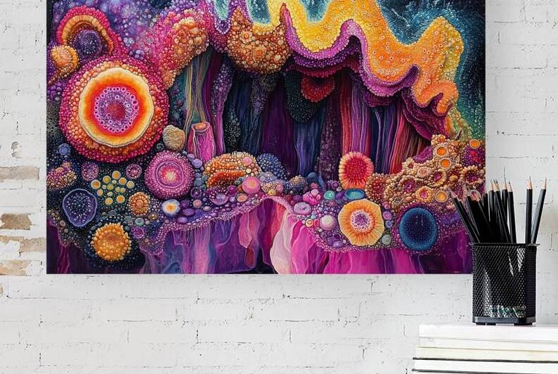 Coral City Bloom 7P3H9N 57 by Abstract Rebellion