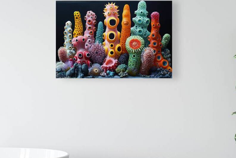 Coral City Nocturne H2N9P2 62 by Abstract Rebellion