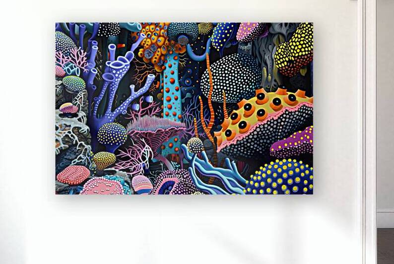 Coral City Night BZ739H 62 by Abstract Rebellion