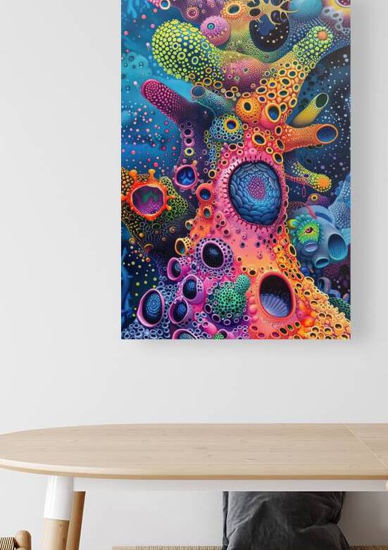 Coral City Bloom Y92H7N 57 by Abstract Rebellion