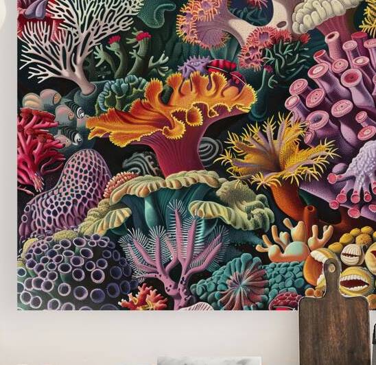 Coral Kingdom Visions 7P3HN 67 by Abstract Rebellion