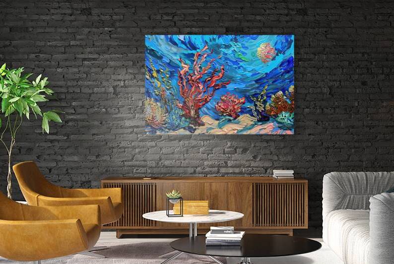 Coral Reef Dance 2P9H7N 55 by Abstract Rebellion