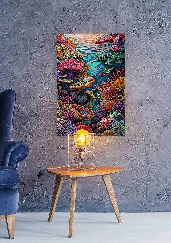 Coral Reef Fantasy 7H29P4 52 by Abstract Rebellion