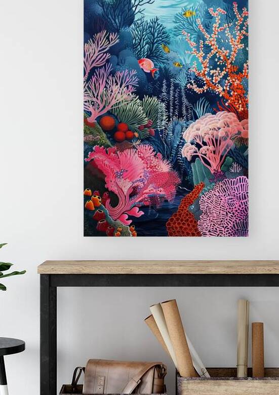 Coral Reef Fantasy 7H29P4 48 by Abstract Rebellion