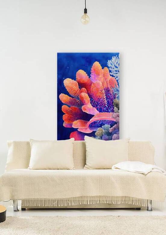Coral Reef Glow 2H9N3Z 55 by Abstract Rebellion