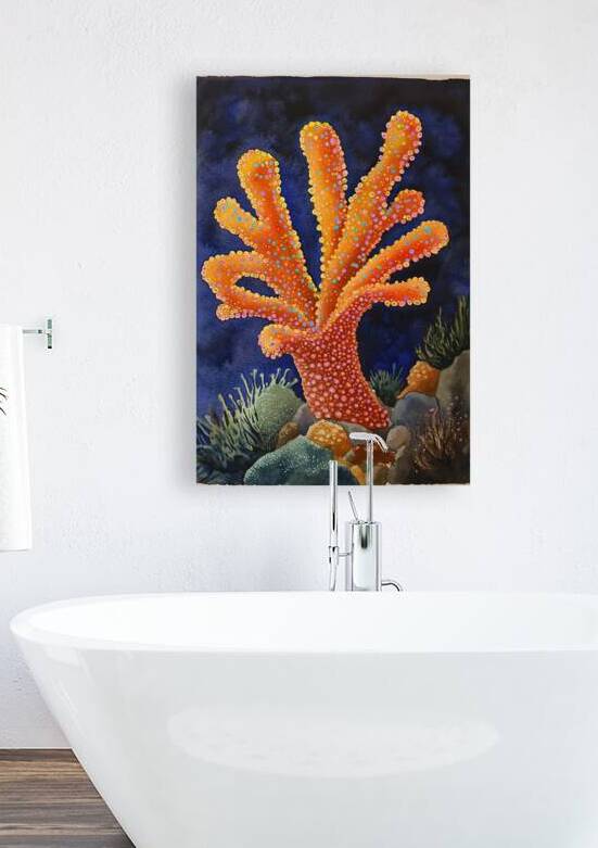 Coral Reef Glow H2N3P9 45 by Abstract Rebellion