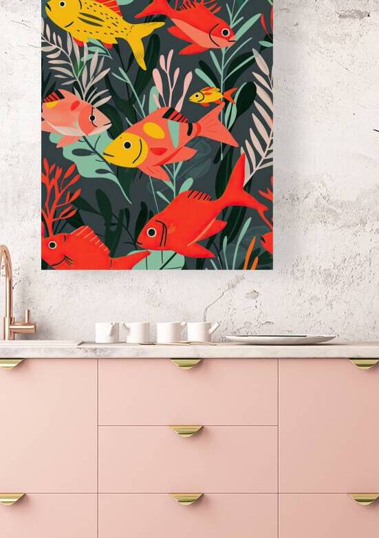 Coral Reef Reverie 7294B 50 by Abstract Rebellion