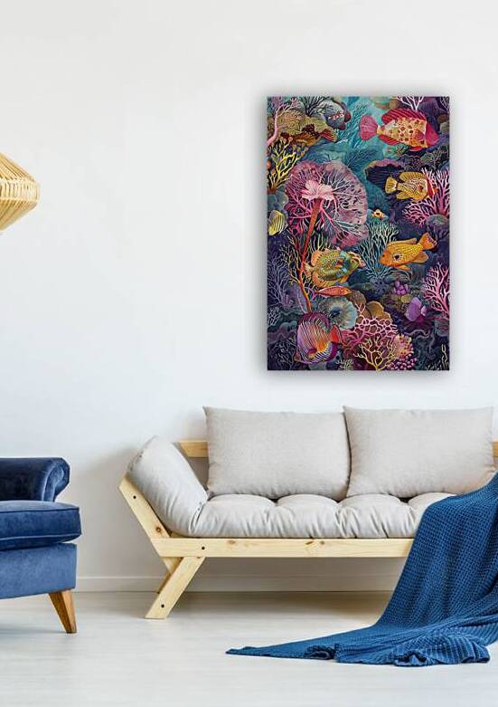 Coral Reef Reverie A729B3 48 by Abstract Rebellion