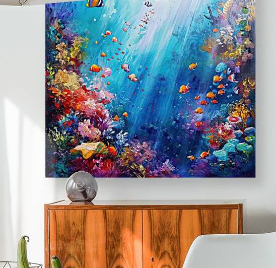 Coral Reef Symphony H2N3P9 45 by Abstract Rebellion