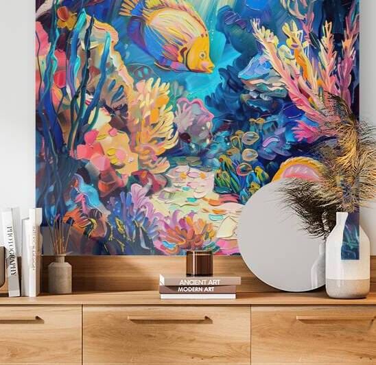 Coral Reef Symphony H2N9P2 63 by Abstract Rebellion