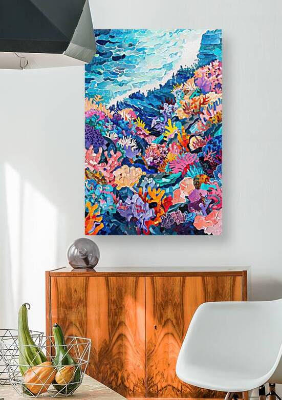 Coral Reef Symphony H2N9P2 66 by Abstract Rebellion