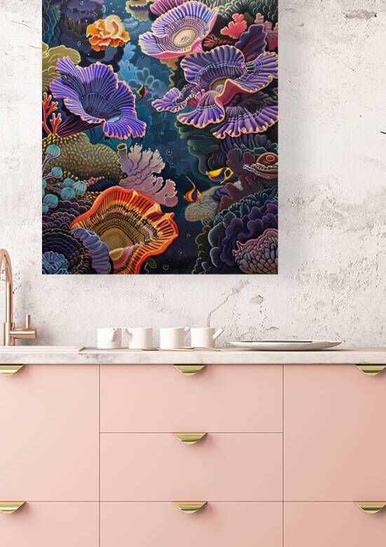 Coral Reef Symphony H3N5P2 62 by Abstract Rebellion