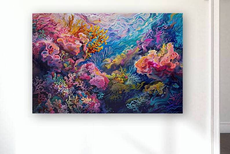 Coral Reef Symphony H3N5P2 60 by Abstract Rebellion