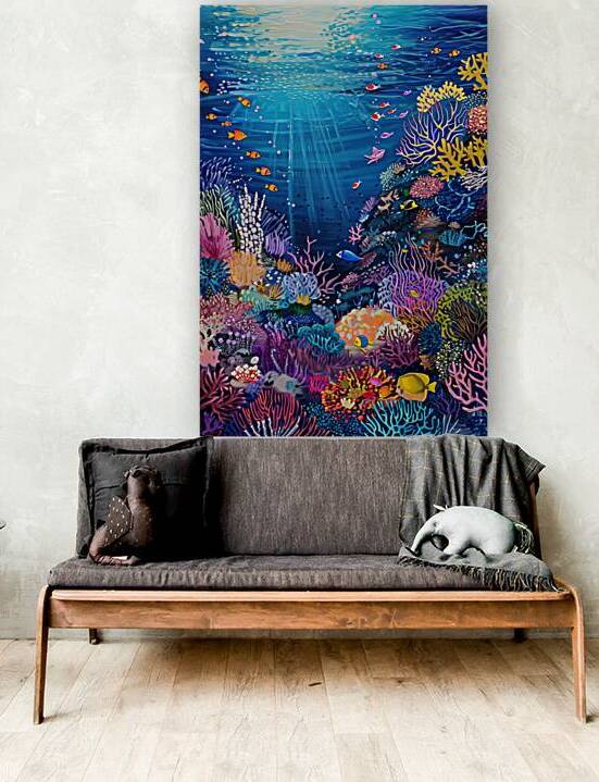 Coral Reef Symphony H2N9P4 55 by Abstract Rebellion