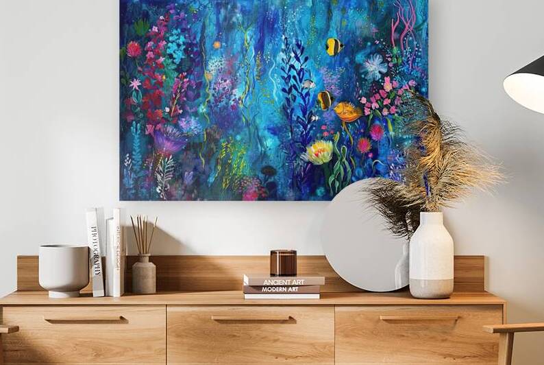 Coral Reef Symphony H2N9P4 53 by Abstract Rebellion