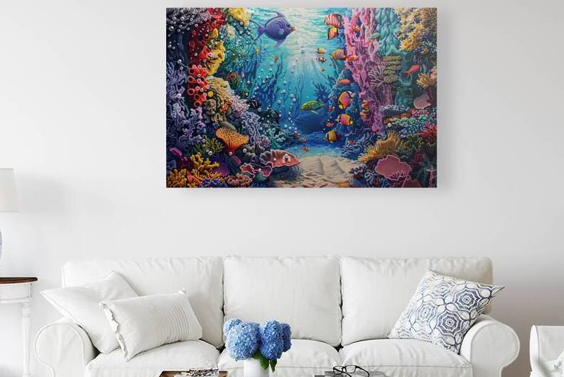 Coral Reef Vibrance H2N9P4 47 by Abstract Rebellion