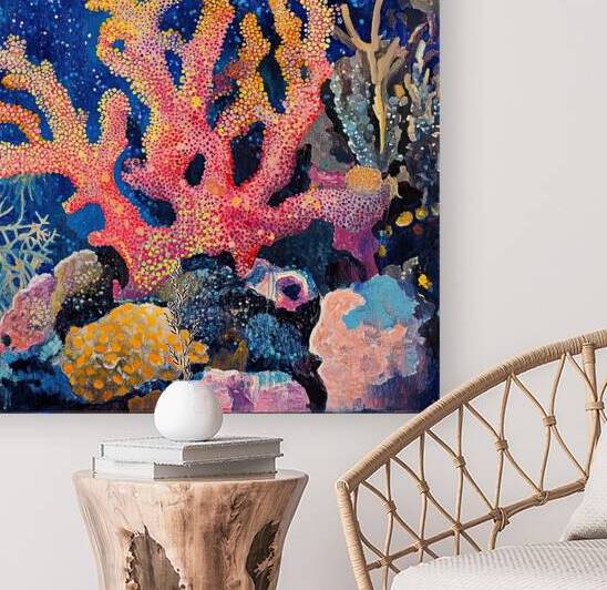 Coral Reef Vibrance 9H2N5J 65 by Abstract Rebellion