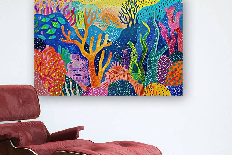 Coral Reef Vibrance H2N9P4 58 by Abstract Rebellion