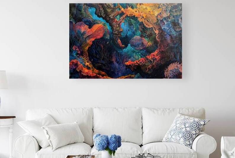 Coral Reef Vibrance H9N4P2 62 by Abstract Rebellion