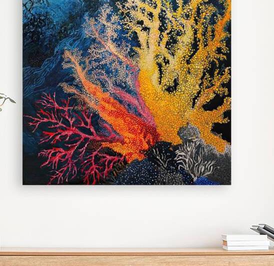 Coral Reef Vibrance H2N9P4 60 by Abstract Rebellion