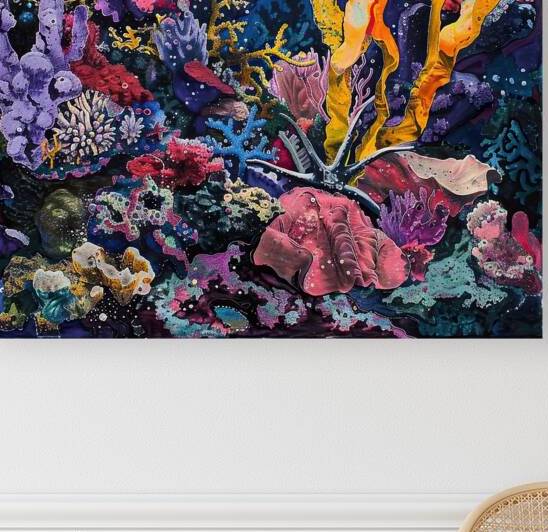 Coral Reef Vibrance H9P2N5 57 by Abstract Rebellion