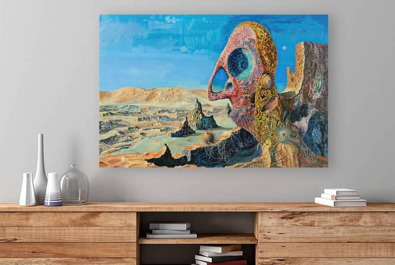 Cosmic Being Over Desert Y39Z5J 60 by Abstract Rebellion