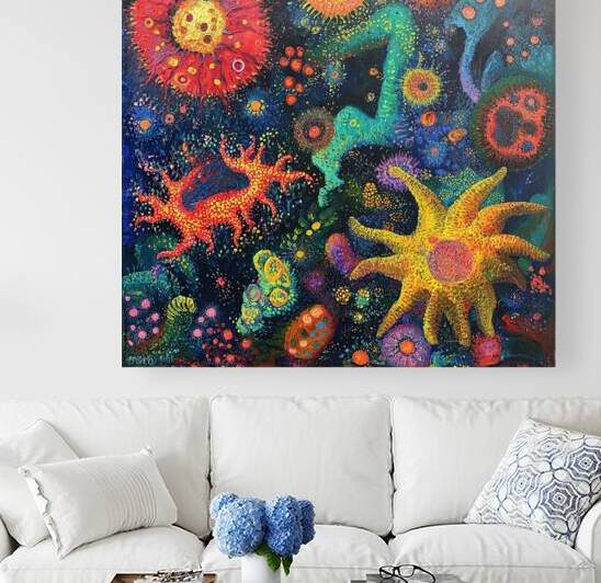 Cosmic Bloom 2P3H9N 47 by Abstract Rebellion