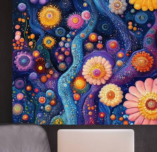Cosmic Bloom 792HKJ 49 by Abstract Rebellion