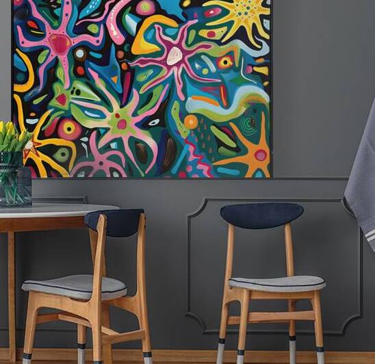 Cosmic Bloom 2HJ9NZ 55 by Abstract Rebellion