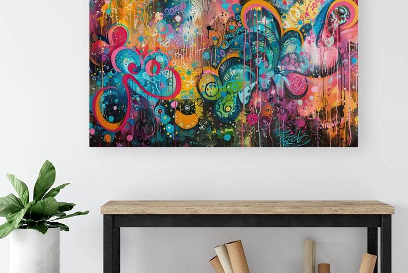 Cosmic Bloom 79HNP2 55 by Abstract Rebellion